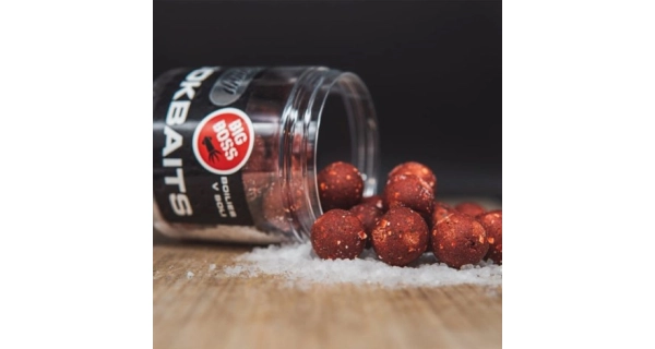 SQUAT CARP - Boilies v morskej soli Hard Hookbaits Bloody Mulberry 24 mm