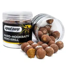 SQUAT CARP - Boilies v morskej soli Hard Hookbaits Hero Krill 20 mm