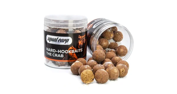 SQUAT CARP - Boilies v morskej soli Hard Hookbaits The Crab 20 mm