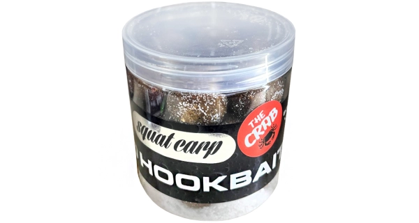 SQUAT CARP - Boilies v morskej soli Hard Hookbaits The Crab 20 mm