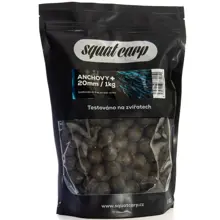 SQUAT CARP - Hotové boilies Anchovy+ 1 kg 24 mm