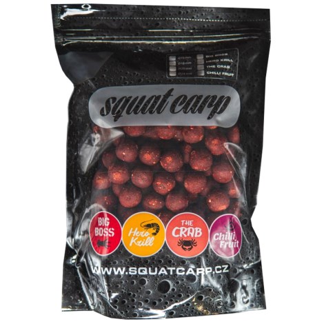 SQUAT CARP - Hotové boilies Big Boss 1 kg 20 mm