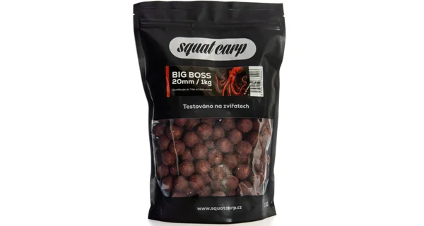 SQUAT CARP - Hotové boilies Big Boss 1 kg 30 mm