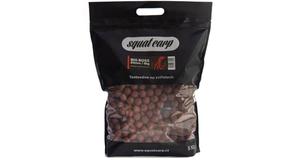 SQUAT CARP - Hotové boilies Big Boss 5 kg 20 mm