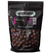 SQUAT CARP - Hotové boilies Bloody Mulberry 1 kg 24 mm