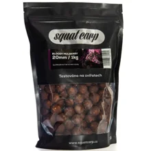 SQUAT CARP - Hotové boilies Bloody Mulberry 1 kg 24 mm