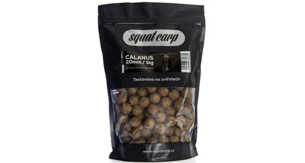 SQUAT CARP - Hotové boilies Calanus 1 kg 20 mm
