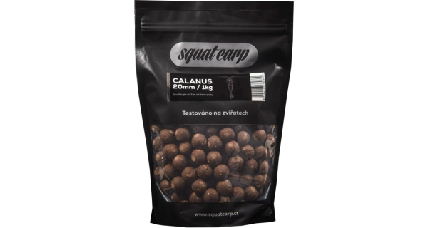 SQUAT CARP - Hotové boilies Calanus 1 kg 20 mm
