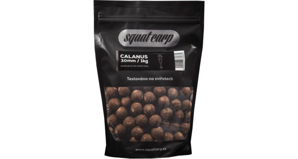 SQUAT CARP - Hotové boilies Calanus 1 kg 30 mm
