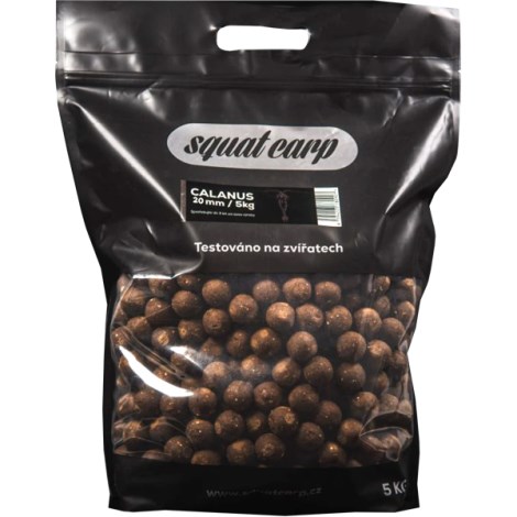 SQUAT CARP - Hotové boilies Calanus 5 kg 20 mm
