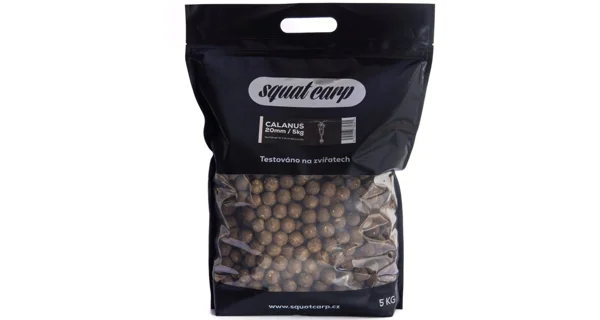 SQUAT CARP - Hotové boilies Calanus 5 kg 20 mm