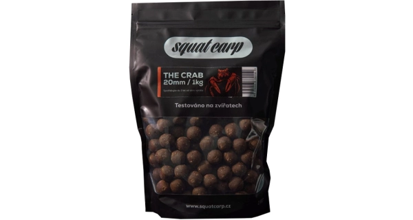 SQUAT CARP - Hotové boilies The Crab 1 kg 20 mm