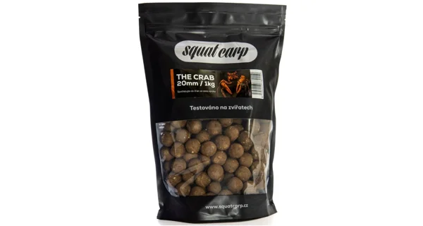 SQUAT CARP - Hotové boilies The Crab 1 kg 30 mm