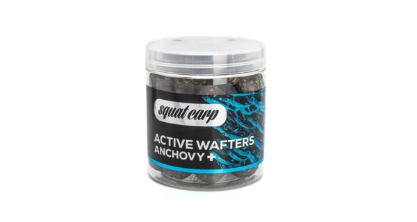 SQUAT CARP - Neutrálne vyvážené boilies wafters 30 mm 250 g Anchovy+