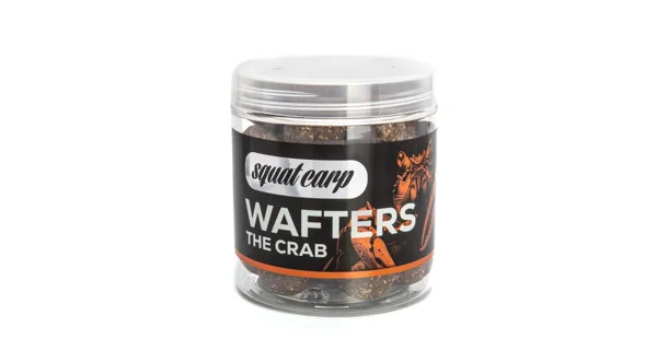 SQUAT CARP - Neutrálne vyvážené boilies wafters The Crab 30 mm 250 g