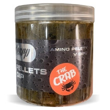 SQUAT CARP - Pelety Amino Pellets In Dip Crab 15 mm 180 g