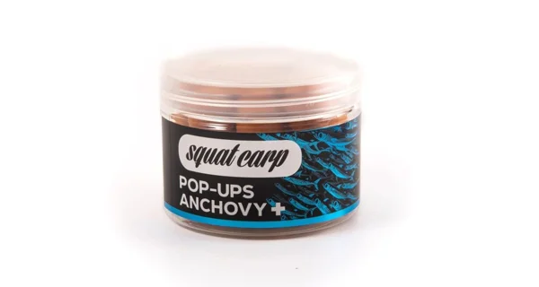 SQUAT CARP - Plávajúce boilies Pop Up 12 mm 60 g Anchovy+