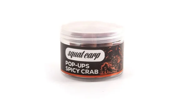 SQUAT CARP - Plávajúce Boilies Pop Up 12 mm 60 g Spicy Crab
