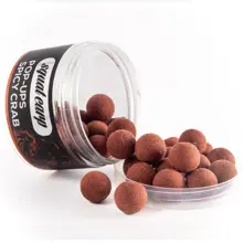 SQUAT CARP - Plávajúce Boilies Pop Up 16 mm 60 g Spicy Crab