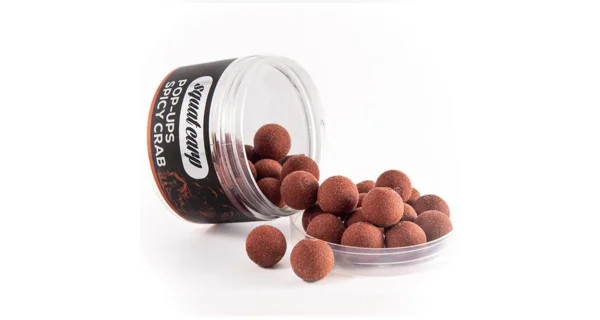 SQUAT CARP - Plávajúce Boilies Pop Up 16 mm 60 g Spicy Crab