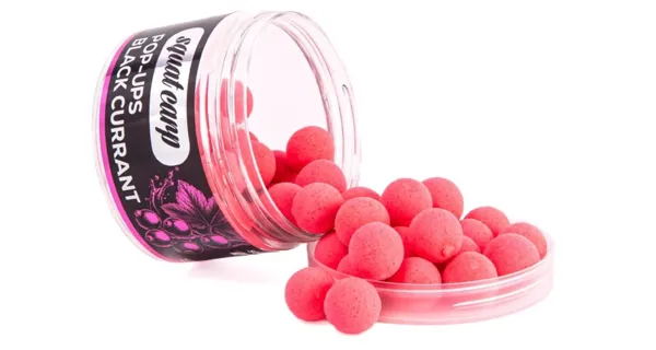 SQUAT CARP - Plávajúce Boilies Pop-Up BlackCurrant 60 g 12 mm