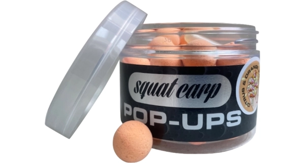 SQUAT CARP - Pop Up 12 mm 60 gCitrus & Orange Juice
