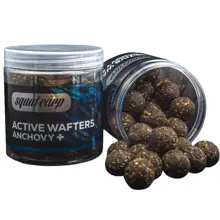 SQUAT CARP - Rozpustné neutrálne vyvážené boilies Active Wafters Anchovy+ 20 mm 150 g