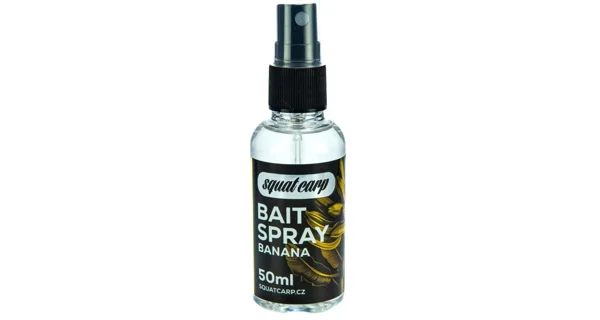 SQUAT CARP - Sprej Bait Spray Banana 50 ml