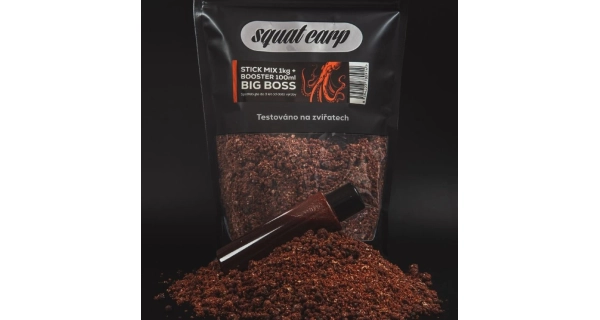 SQUAT CARP - Stick Mix Big Boss 1 kg + Booster 100 ml