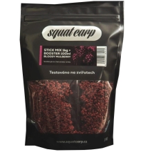 SQUAT CARP - Stick Mix Bloody Mulberry 1 kg + Booster 100 ml