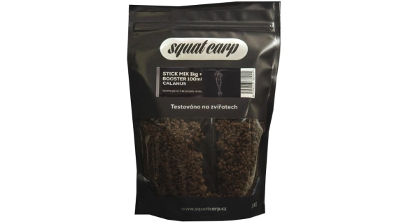 SQUAT CARP - Stick Mix Calanus 1 kg + Booster 100 ml