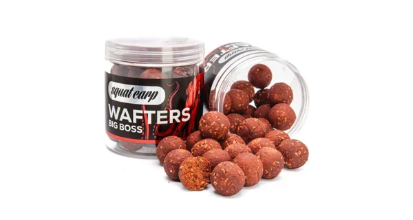 SQUAT CARP - Vyvážené boilies Wafters Big Boss 30 mm