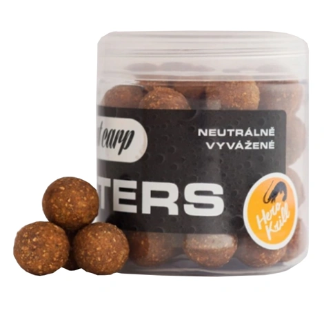 SQUAT CARP - Vyvážené boilies Wafters Hero Krill 24 mm