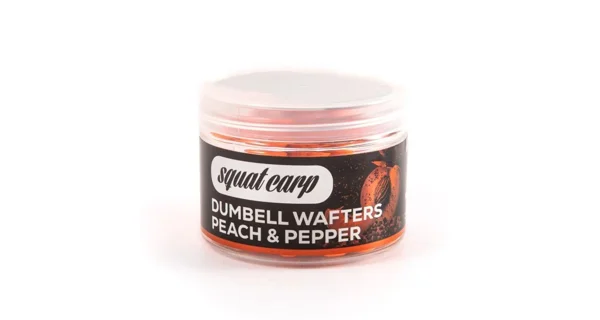 SQUAT CARP - Wafters Dumbells Peach & Pepper 10x16 mm