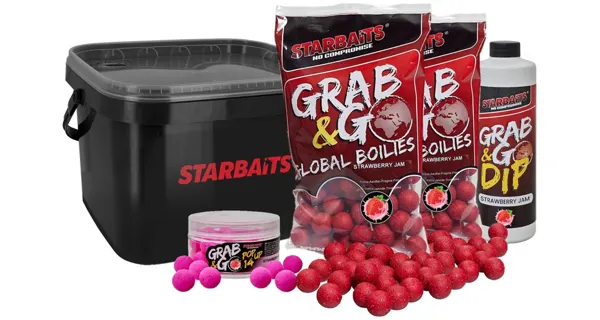 STARBAITS - Akčné vedierko GG Global Strawberry Jam NEW 2026