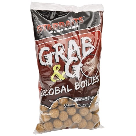 STARBAITS - Boilie Grab & Go Global Mega Fish 20 mm 1 kg