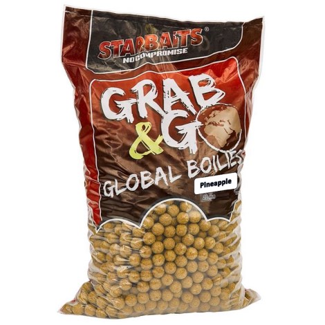 STARBAITS - Boilie Grab & Go Global Pineapple 20 mm 10 kg