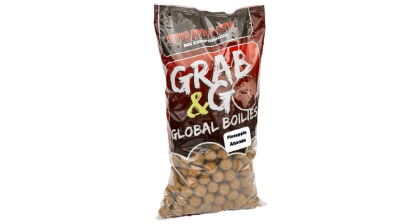 STARBAITS - Boilie Grab & Go Global Pineapple 20 mm 2,5 kg