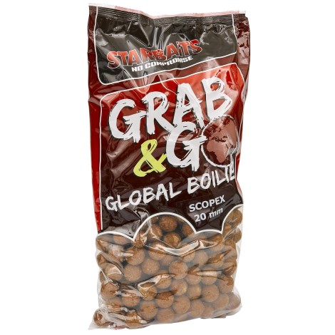 STARBAITS - Boilie Grab & Go Global Scopex 20 mm 2,5 kg