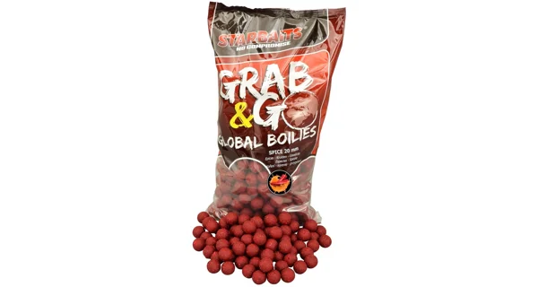 STARBAITS - Boilie Grab & Go Global Spice 20 mm 2,5 kg