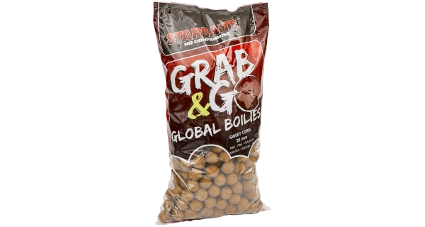 STARBAITS - Boilie Grab & Go Global Sweet Corn 20 mm 2,5 kg