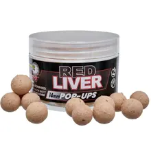STARBAITS - Boilie Pop Up Red Liver 16 mm 50 g