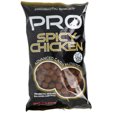 STARBAITS - Boilie Probiotic Spicy Chicken 14 mm 1 kg