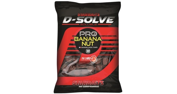 STARBAITS - Boilies D-Solve Pre Banana Nut 20 mm 2,5 kg