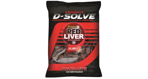 STARBAITS - Boilies D-Solve Red Liver 20 mm 2,5 kg