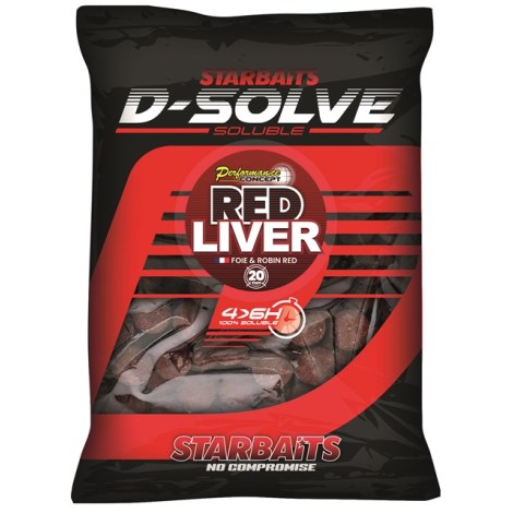 STARBAITS - Boilies D-Solve Red Liver 20 mm 2,5 kg