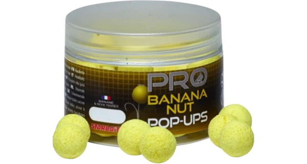 STARBAITS - Boilies Pop Up Pro Banana Nut 16 mm 50 g