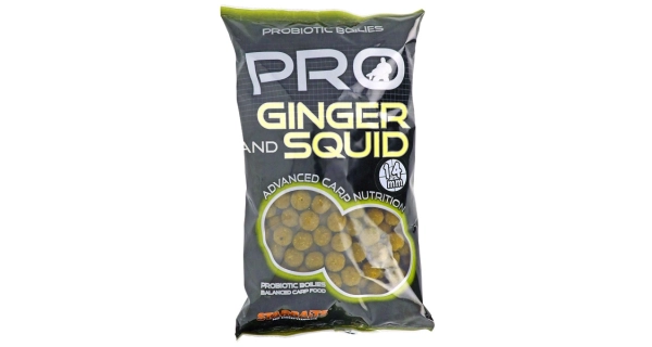 STARBAITS - Boilies Pro Ginger Squid 20 mm 1 kg
