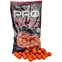 STARBAITS - Boilies Pro Peach & Mango 24 mm 800 g