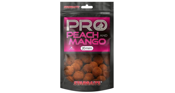 STARBAITS - Boilies Pro Peach Mango 20 mm 200 g